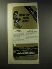 1969 Leupold Model 3 Mount,  Golden Ring Scopes Ad