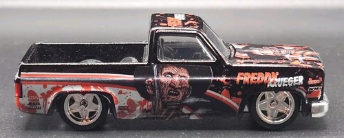 Hot Wheels 83 Chevy Silverado Custom Lot Horror Movies Jason, Freddy, Ghost Face - Picture 15 of 19