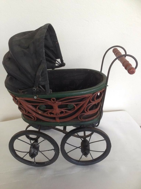 antique doll pram