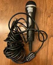 Guitar Hero USB Microphone Mic For Xbox 360 PlayStation 2 3 PS2 PS3 Wii