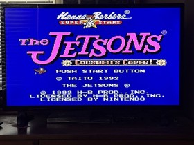 The Jetsons: Cogswell's Caper! Nintendo NES Cleaned/Tested w/ Acrylic Case