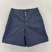 Hawaiian Island Creations Shorts Mens 34 Navy Blue Swim Surf Boardshorts Pocket