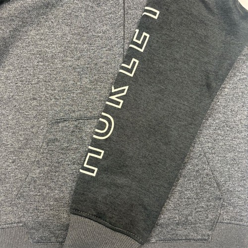 Hurley Boys Gray Full Zip Hoodie Size 6 Medium Gray Black Youth - Picture 4 of 4
