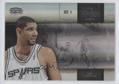 2009-10 Panini Studio Proofs Silver 40/99 Tim Duncan #12 HOF s7f