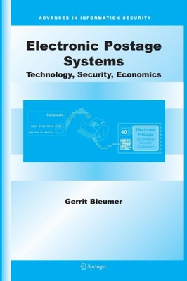 Bleumer - Electronic Postage Systems   Technology Security Economics - X555z