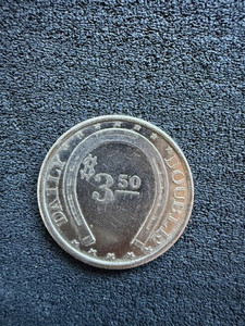 Better Built Buckley/$3.50 inside horseshoe- Serial numbers vary by token piece