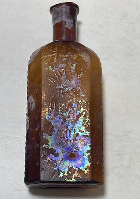 1870-90s Poison Bottle from the Czars era «A. Gaevsky in Odessa»