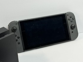 Nintendo Switch Console w Dock OEM Charger Joy-Con Grip Tested Working