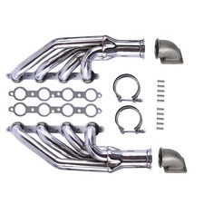 For Lsx Ls1 Ls2 Ls3 Ls6 Gm V8 T3 T4 To V Band 3.0 Elbowturbo Exhaust Manifold