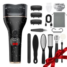Electric Callus Remover for Feet, Rechargeable 1 Count Pack of 1 , Black