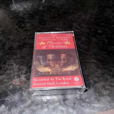 Classics of Christmas [Audio Cassette] The Malcolm Sargent Festival Choir