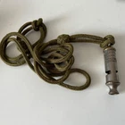 Vintage J Hudson &Co The Metropolitan Police Whistle 244 Barr St Birm & Lanyard