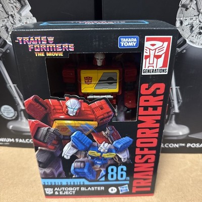 Transformers The Movie Studio Series 86-25 Autobot Blaster & Eject NEW SEALED