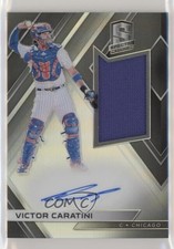 2018 Panini Chronicles Spectra Rookie Jersey Victor Caratini #RJA-VC Auto s3g