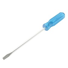 Surtek D304 Destornillador Ranurado Azul Vástago Redondo, 1/4", Longitud Hoja 4"