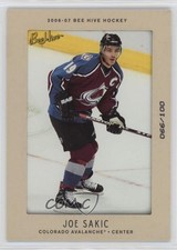 2006-07 Upper Deck Bee Hive Matte 66/100 Joe Sakic #75 HOF v8v