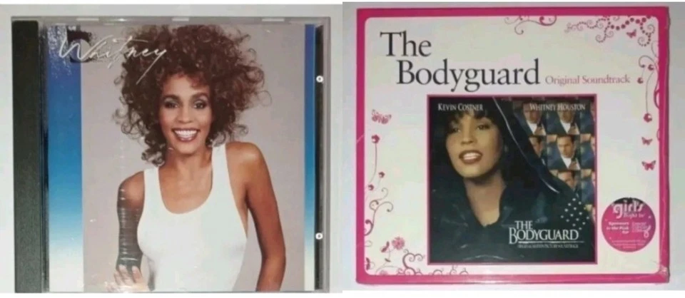 Cd Whitney Houston Whitney 1987 + Cd Bodyguard Original Suoundtrack 1992 Nuovo