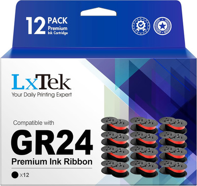 Replacement for GR24 Universal Twin Spool Calculator Ribbon Use with Nukote Br80