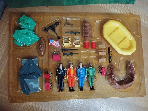 ORIGINAL Vintage Boxed 1983 Galoob A-Team Combat Headquarters Set - RARE 80s Toy - Picture 3 of 21