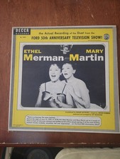 Ethel Merman And Mary Martin Ford 50th Anniversary DL7027 B16