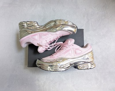 Adidas x Raf Simons Ozweego Mirrored Pink Metallic Men 9.5 Sneakers EE7947