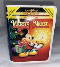 Vintage McDonald's Happy Meal Mickey's Once Upon A Christmas Pluto Figurine 2000