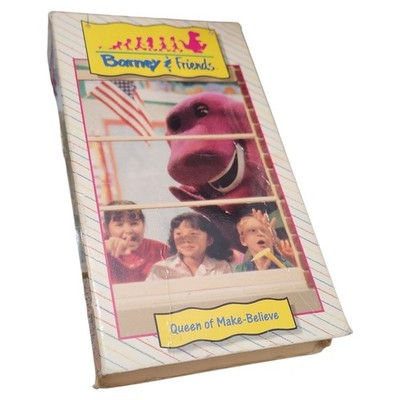 Barney Friends Queen of Make Believe VHS Video Tape 1992 Kids Children