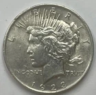 1923 Philadelphia Silver $1 Peace Dollar U.S. Coin
