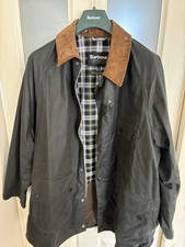 Image of Barbour OS Solway Wax Jacket Sage Size 42