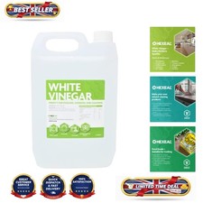 5L White Vinegar for Cooking, Cleaning & Preserving – Eco-Friendly & Effective 2.20 per litre