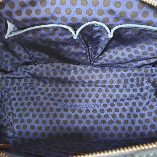 Rebecca Minkoff Love Spell Blau Umhängetasche Crossbody Strauß Handtasche - Bild 9 von 10