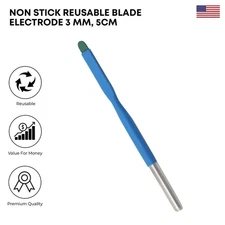 Non-Stick Reusable Blade Electrode 3mm, 5cm Electrosurgical Electrode