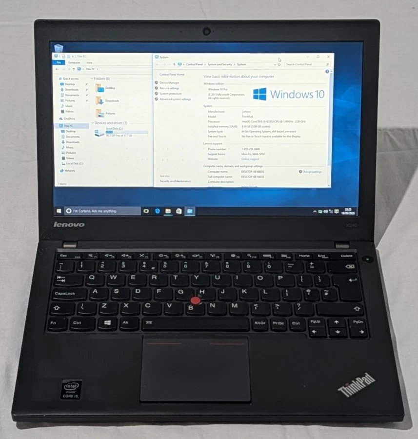 Lenovo ThinkPad X240 · i5-4200U · 4GB · 120GB, photo 1 of 5