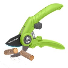 Garden Shears 6.9" Pruning Shears for Gardening Green | SK5 Stainless Steel S...