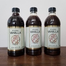 Kirkland Pure Vanilla Extract NEW Set Of 3 Bottles 16 fl oz Costco