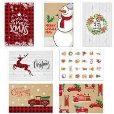 Cards, 24 Pack Greeting Cards with Envelopes  Stickers, Send Warm Christmas