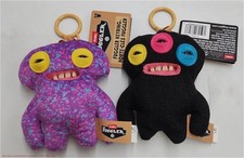2 PACK  Fuggler Keyring Charms - Squidge