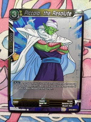 NM-Mint DBS:M Piccolo, the Resolute - BT6-088 - C - Foil Destroyer Kings (BT06) 