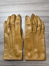 Portuguese Leather Dress Gloves by Luvaria Ulysses. Men’s 7.5 Good Condition.