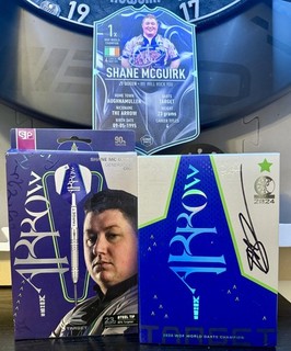 Shane McGuirk Target Limited Edition Darts 23g Only 50 Ever Made Very Rare