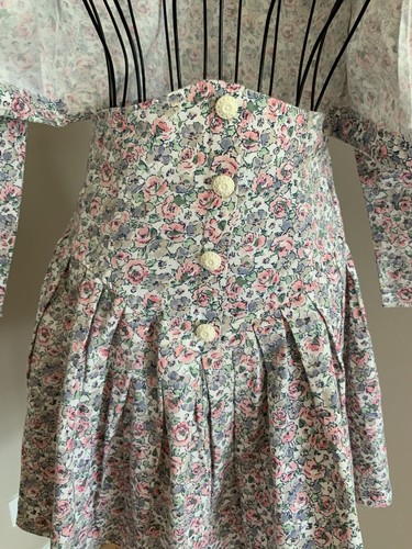 VTG 80s Benson & Smith Two Piece Blazer Skirt Set Floral Print Womens Size 5 - Picture 10 of 17