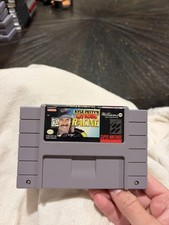 Super Nintendo SNES Game Only Kyle Pettys No Fear Racing 