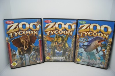 PC Spiele Bundle - Zoo Tycoon & Erweiterungen: Dinosaur Digs + Marine Mania