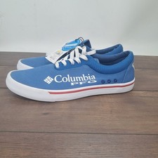 Columbia Men's Terminal Tackle Lace PFG Boat Shoes - Royal Blue Men's Size 11