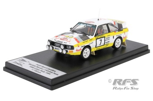 Audi Sport Quattro Mouton Pons 1000 Lakes Rallye Rally 1984 1:43 Trofeu-image