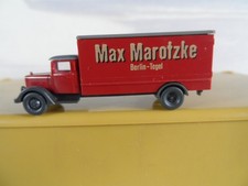 LKW "Max Marotzke" Fahrzeug 1:160 Wiking Spur N 83