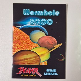 Wormhole 2000 Original Atari Jaguar Console Game Protective Case
