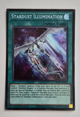Stardust Illumination - BLGG-EN120  - Secret Rare - Glorious Gallery - NM/M