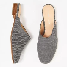 CLARKS Canvas Mule Pure Blush Size 7.5