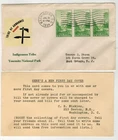 1934 NATIONAL PARKS 740 INDIGENOUS INDIANS RARE HPS ADDON 1/1 YOSEMITE CA